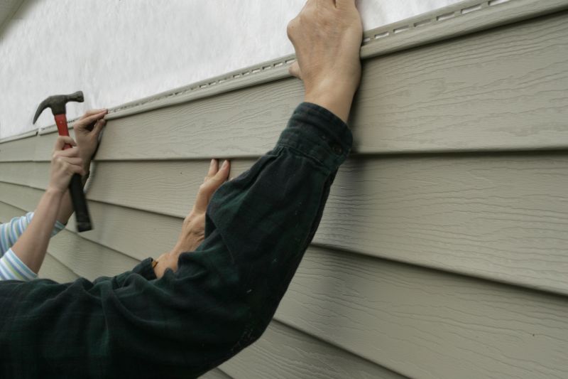 Siding Repair in Action